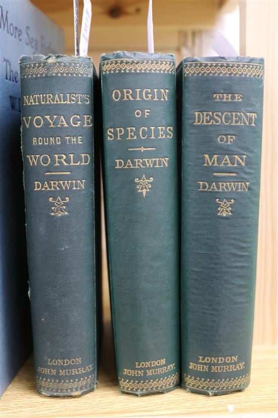 Darwin (Charles), The Origin of Species, London 1882, John Murray, 6th Edn. (Twenty-Fourth Thousand) and two other works,